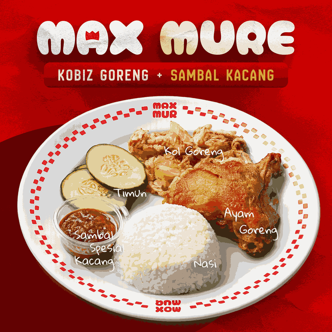 Ayam Max Mure + Nasi